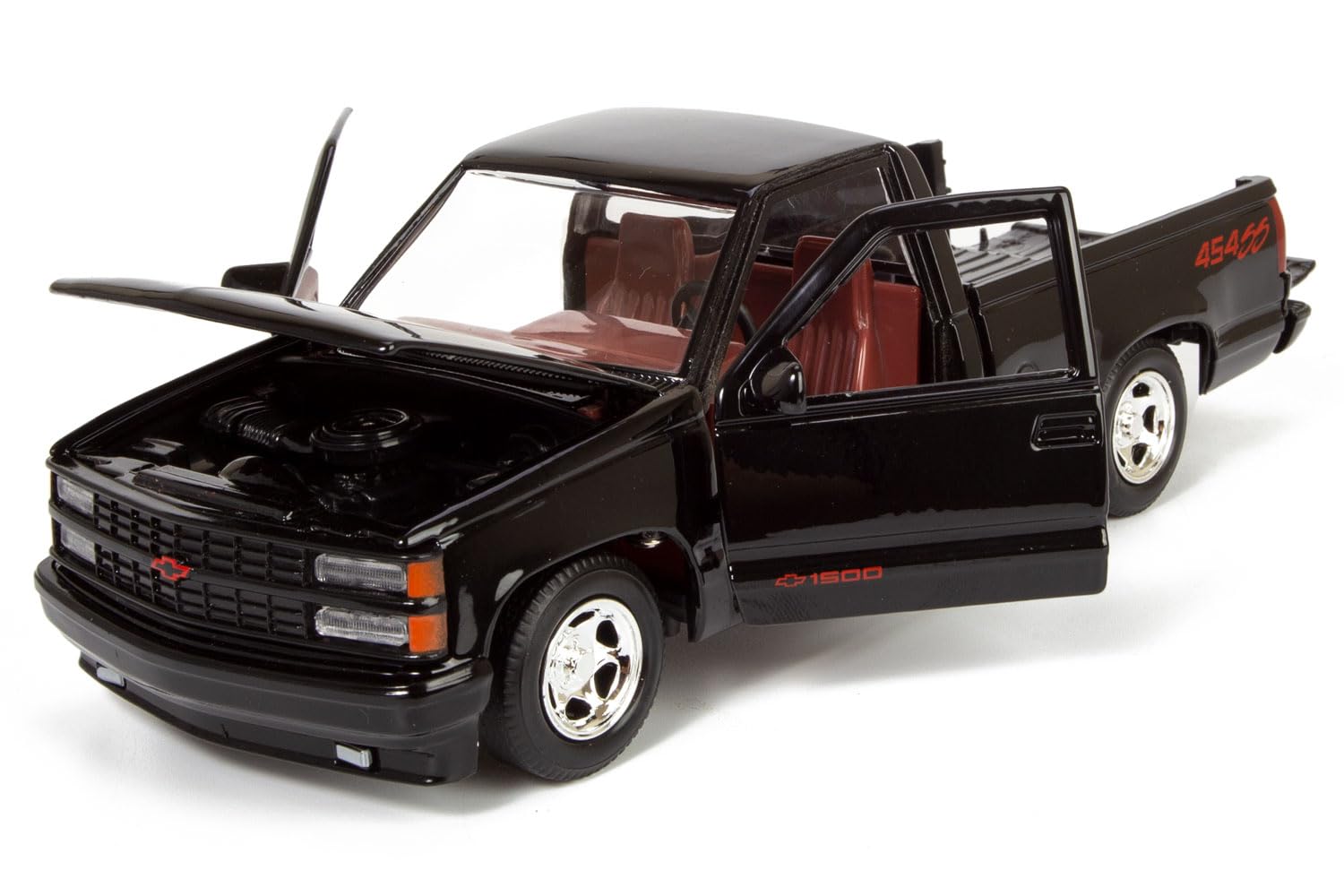 モーターマックス TL 1/24 '92 C-1500 454SS BLACK Amazon.com: All Star Toys 1992 Chevrolet C1500 454SS, Black